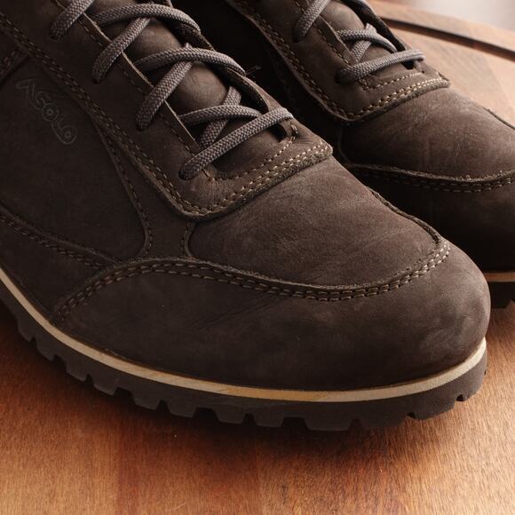 Asolo Shoes WMS SZ 8.5 Brown Avery Leather Gore-Tex Lace Up Low Sneaker Outdoor - Picture 5 of 15